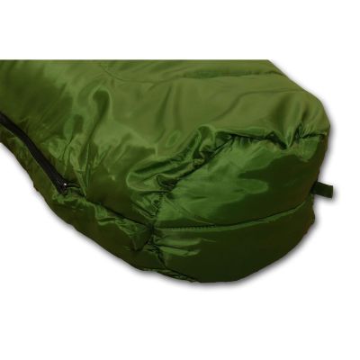 28. TOURISTEN-SCHLAFSACK NEPAL 210x80x50CM GREEN ENERO CAMP