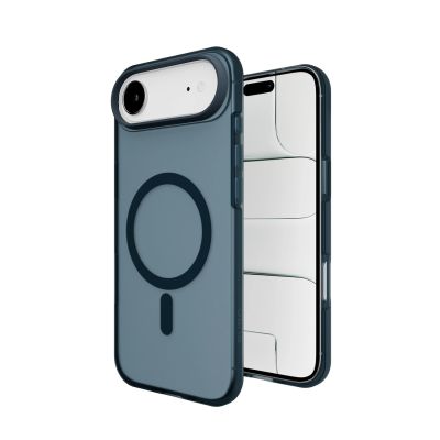 4. Puro Daylight Magsafe-kompatible Silikonhülle für iPhone 17 Air – durchscheinendes Türkis