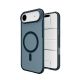 4. Puro Daylight Magsafe-kompatible Silikonhülle für iPhone 17 Air – durchscheinendes Türkis