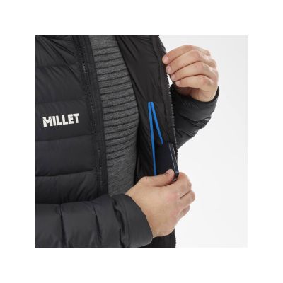 10. MILLET M Kamet Daunenjacke mit Kapuze Schwarz