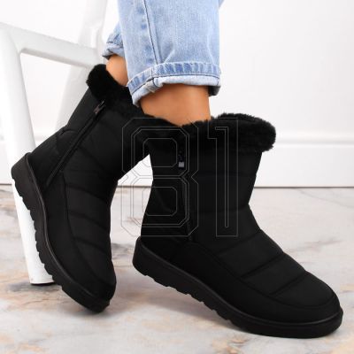 5. Isolierte Schneestiefel mit Fell Potocki W WOL197 schwarz