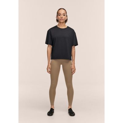 4. CASALL Damen Laser Mesh T-Shirt Schwarz