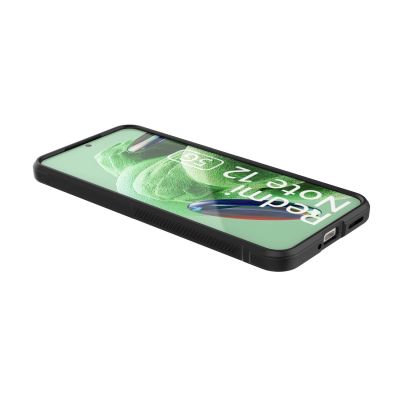 12. Magic Shield Hülle für Xiaomi Redmi Note 12 5G / Poco X5 5G Flexible Panzerabdeckung Schwarz