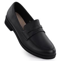 Damen-Lederloafer in Schwarz Sergio Leone MK25112-S