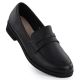 Damen-Lederloafer in Schwarz Sergio Leone MK25112-S