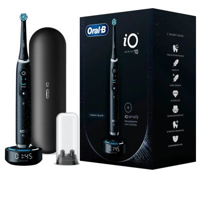 17. Oral-B iO Series 10 Cosmic Black Zahnbürste