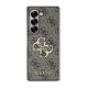 2. Guess Leder 4G Metall-Logo-Hülle für Samsung Galaxy Z Fold 6 – braun