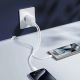 10. Joyroom JR-TCF21 Netzwerkladegerät USB-C / USB-A 20W PD / QC 3.0 - Weiß