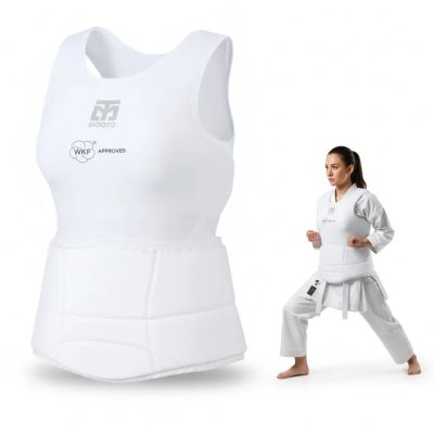 Flexibler WKF-Karate-Torsoschutz für Frauen | MOOTO