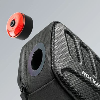 7. Rockbros C61 Hartschalen-Satteltasche für Lampe