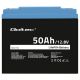 8. QOLTEC LiFePO4 Lithium-Eisenphosphat-Batterie | 12,8 V | 50 Ah | 640 Wh | BMS