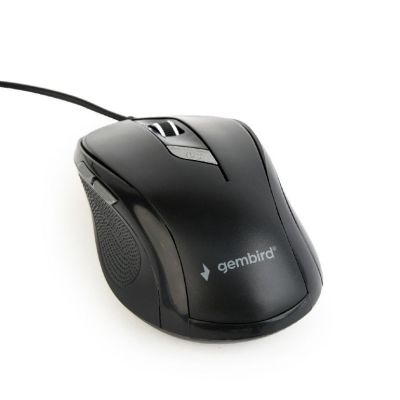 3. GEMBIRD MUS-6B-01 Maus (optisch; 1600 DPI; schwarz)
