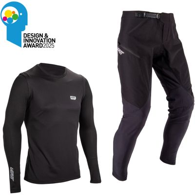 16. Kinder-Fahrradbekleidungsset (Trikot + Hose) LEATT Ride Kit MTB 1.0 Junior