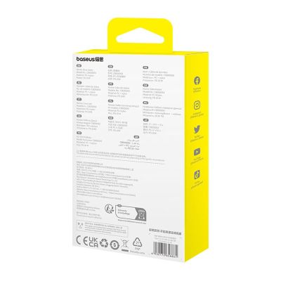 6. Baseus Gem USB-C-IP-Kabel 20W 1m (Lila)