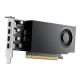 PNY NVIDIA A400 4 GB GDDR6 64-Bit, Low Profile, PCIe 4.0 x8, Einzelsteckplatz, 4 x Mini DisplayPort 1.4a, 50 W, LP-Blende, kleine Verpackung