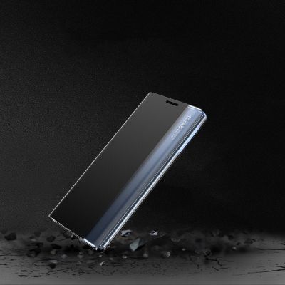 6. Neues Sleep View Case für Samsung S24+ mit Klappe - Schwarz