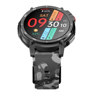 6. Herren-Smartwatch RUBICON RNCF08 Schwarz/Camo SMARUB232