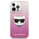 3. Karl Lagerfeld Choupette Head Case für iPhone 13 Pro Max – Rosa