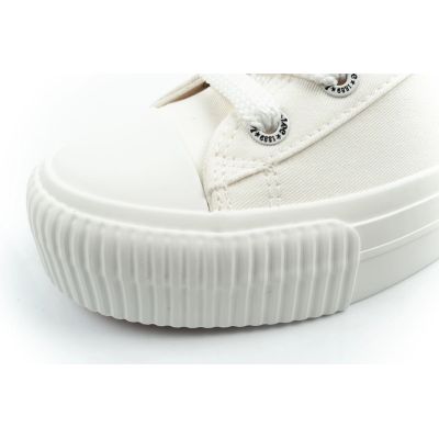 6. Lee Damen-Sportschuhe Isla Sneakers, weiß, Plateau, bequem