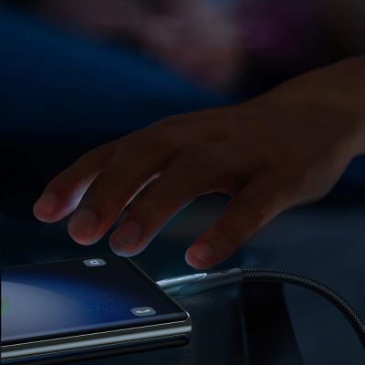 7. Joyroom Star-Light Series SA27-CC5 USB-C/USB-C-Kabel 100 W 1,2 m – schwarz