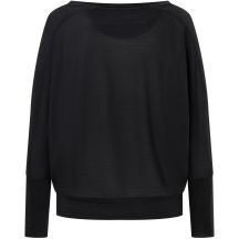 Damen-Langarmshirt SUPER.NATURAL W KULA TOP schwarz