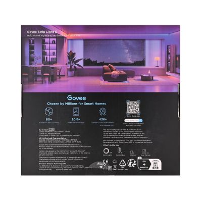 8. Govee H612C 10m | LED-Streifen | WLAN, Bluetooth, RGBIC