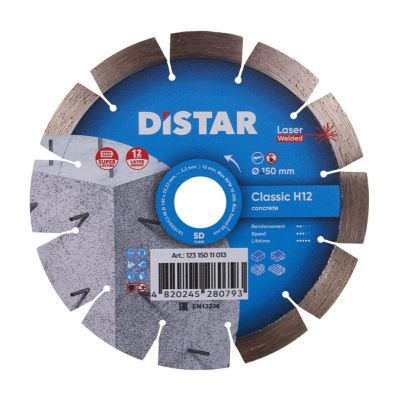 DISTRACT CLASSIC H12 DIAMANTKLINGE 150 x 2,2/1,3 x 22,23 mm