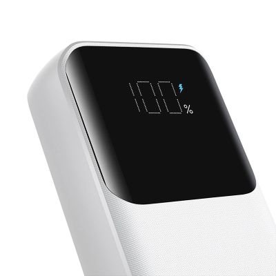 2. Mini-Powerbank mit integrierten Kabeln Joyroom JR-PBC06 30W 10000mAh - Weiß