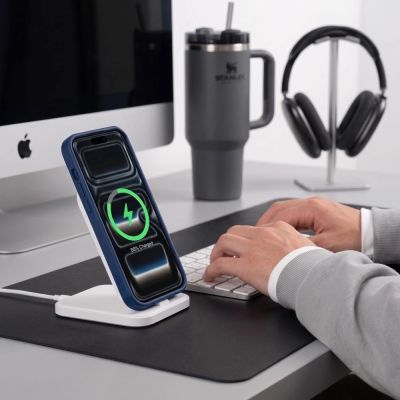 4. Tech-Protect BasicMag MagSafe Hülle für iPhone 17 Pro / 18 Pro – Mattes Dunkelblau