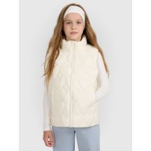 Mädchen-Daunenweste mit Synthetikfüllung 4F 4FJRAW25TVJAF323-11S