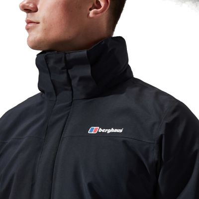 4. Berghaus Hillwalker Interactive Shell Herrenjacke, Größe M, Schwarz
