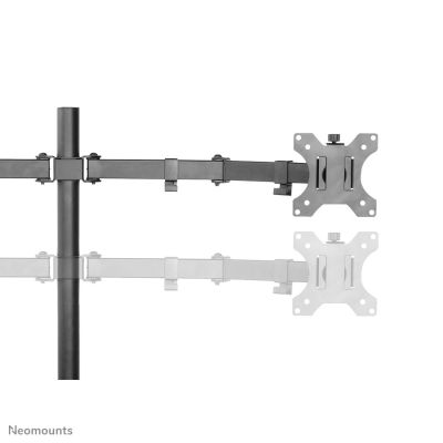17. Neomounts FPMA-D550DDBLACK Monitorhalterung/Ständer 81,3 cm (32") Schreibtisch Schwarz
