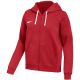 3. Nike Park 26 Fleece-Kapuzenpullover mit durchgehendem Reißverschluss, Damen, Rot, IB1230 657