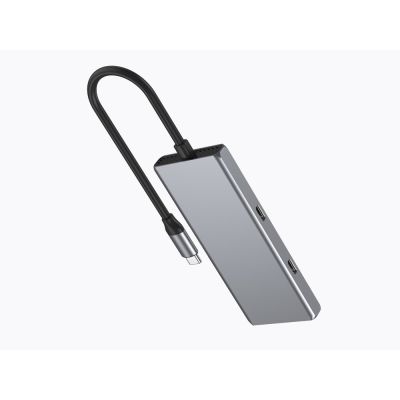 2. GEMBIRD 4-Port USB 3.2 (Gen 2) Hub Typ C mit 4 Anschlüssen A + C Grau