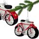 GLAS-CHRISTBAUMKUGEL IN FAHRRADFORM SASKA GIFT & DECOR