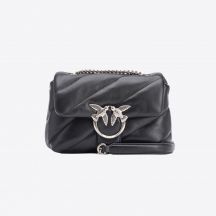 Pinko LOVE PUFF MINI CL 100039 A0F2 Lederhandtasche schwarz (100039 A0F2 Z99O)