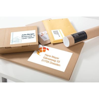 3. Avery 3655 Selbstklebende Etiketten Rechteckig Permanent Weiß 200 Stück.