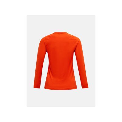 3. PEAK PERFORMANCE Spirit Crew Damen-Thermo-T-Shirt rot
