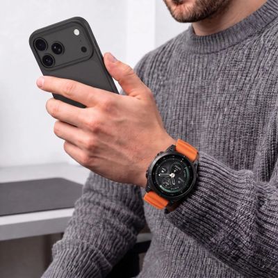 8. Tech-Protect Motion Armband für Garmin Fenix 5X / 5X Plus / 6X / 6X Pro / 7X / 8 / 8 Pro / 9 / 9 Pro (51 mm) – Orange