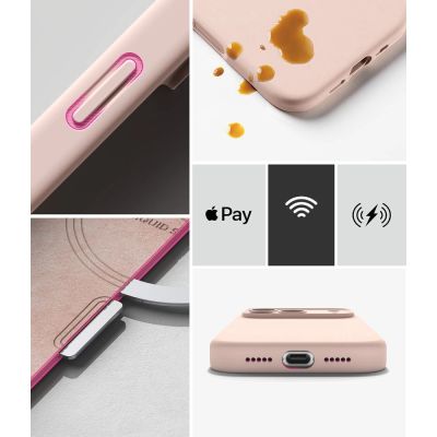 7. Ringke Silikon MagSafe Hülle für iPhone 18 Pro – Pink