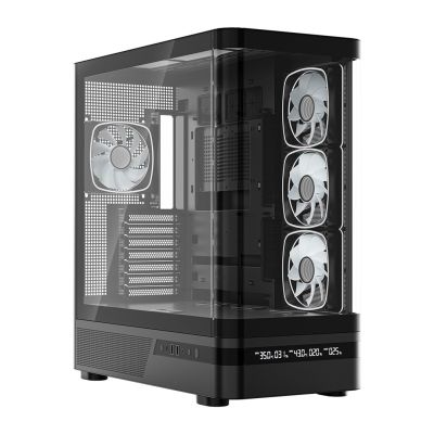 21. MODECOM VOLCANO AQ 200 ARGB MIDI-KOFFER SCHWARZ