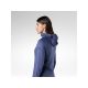 2. ROSSIGNOL Damen-Hoodie mit Strukturmuster, mittellang, marineblau