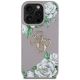 3. Guess Grained Roses Big 4G Logo iPhone 16 Pro Hülle - Lila