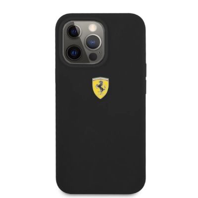 3. Ferrari FESIHMP13LBK iPhone 13 Pro / 13 6.1" schwarz/schwarz Hardcase Silikon MagSafe