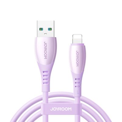 Joyroom S-A59 Vibrant Series 3A USB-A - Lightning Kabel 1,2 m - lila