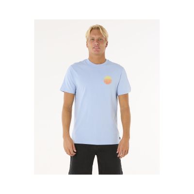 RIP CURL Wettie Passage Icon Tee Blau
