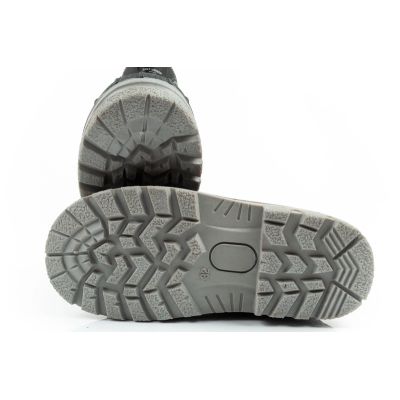 9. Lee Cooper Winterstiefel Kinder isolierte Schneestiefel für Jungen Schwarz