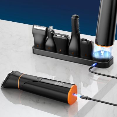 10. MAXGROOM JK-666 6-in-1 Trimmer für Bart, Haare, Körper, Nase und Ohren IPX6 - Schwarz