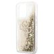 6. Guess 4G Big Liquid Glitter Case für iPhone 13 Pro Max 6,7" - Gold