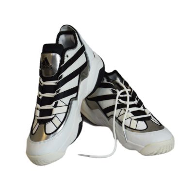 4. Adidas Top Ten 2010 Herren-Basketballschuhe Weiß Schwarz - HR0099